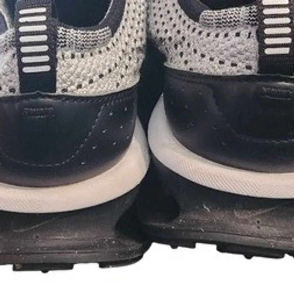 Nike Air Max Flyknit Racer Pure Platinum Black White Mens DJ6106-002‎ Size 11